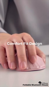 OriMouse — the foldable mouse that fits your flow. A full-size mouse that folds flat. Lightweight, sleek, and made for everyday movement — without sacrificing comfort. 🧲 Foldable design | ⚡ Auto wake/sleep 📐 Only 0.5cm thin | 👜 Just 38g 📡 Bluetooth wireless | 🔋 Long-lasting battery 🎯 Tap-to-scroll center control 🧵 Vegan leather surface | 🏅 Award-winning Once you try it, you won’t go back. #FoldableTech #WorkAnywhere #StylishMouse #OriMouse #TechWithStyle | MyAir.0