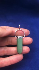 Green Aventurine has a particularly soothing energy to it and is a great stone to wear for love or luck. Green Aventurine helps to balance and support your Heart Chakra. It can help you to find Love and Compassion for any situation and is great to facilitate meeting the Love of your Life. Many also work with Green Aventurine because it is also known as the good luck stone. These pendants are $9.20 each and you can shop for them on our website here https://bit.ly/HCDJPAVG (Chains sold separately 