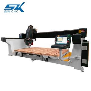 [Hot Item] 3000*1000mmmm 45 Degree Chamfer Bridge Saw 5 Axis CNC Stone Granite Marble Cutting 3D Stone Engraving Machine for Sale