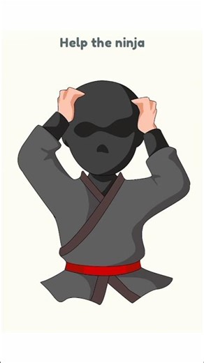 Dop 2 (Delete One Part) Level 392 Help The Ninja #viral #viralshorts #shorts @go4gamerz