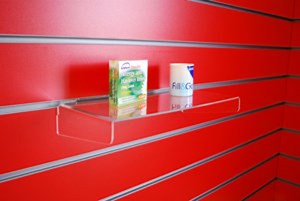 Slatwall Supported Shelves - Etsy UK