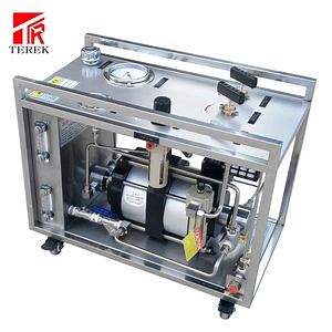 [Hot Item] Terek High Pressure Cylinder Pressure Vessels Hydrostatic Test Pump Unit