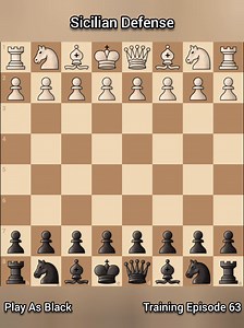 217K views · 2K reactions | Sicilian Defense ( Part 63 ) Play As Black #ChessOpening #SicilianDefense | Chess Galleryan | Facebook