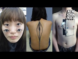 Surreal Japanese body paintings will freak you out