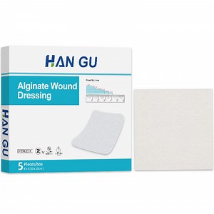 [Hot Item] Medical Non-Adhesive Alginate Wound Dressing Natural Degradation Alginate Dressing