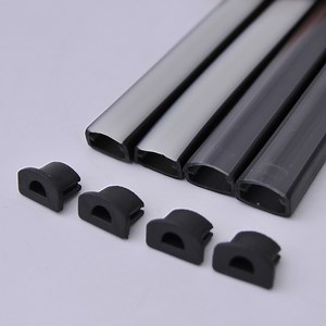 [Hot Item] Rectangular Silicone Tube Silicone Extrusion for LED Strip