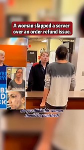 14K views · 115 reactions | A Woman Slapped a Server Over an Order Refund Issue #fyp #foryou #viral #trend #trending #trendingreels #reels #reelsinstagram #instagramreels #truestory #story #reallifestory #realstory #court #crime | Saleh Alyami | Facebook