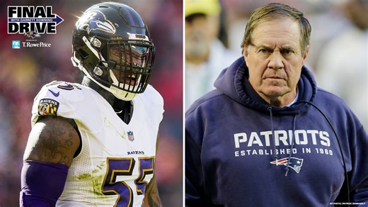 "Terrell Suggs was so explosive, so powerful, and he was just a matchup nightmare. I have a ton of respect for him." Bill Belichick on why Terrell Suggs should be a Hall of Famer: | Baltimore Ravens