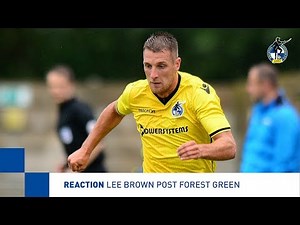 Reaction: Lee Brown