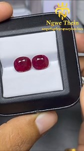 1.3K views · 18 reactions | Vivid Red- Pigeon Blood Type 2pcs-8ct @followers @topfans #ngwetheinကျောက်မျက်ရတနာရောင်းဝယ်ရေး #ngwethein #ကုန်သည်တိုက်ရိုက် #livesale#mogokruby #naturalruby | Ngwe Thein ကျောက်မျက်ရတနာ ရောင်းဝယ်ရေး | Facebook