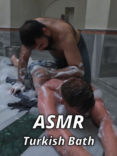 Turkish Bath Foam Massage for Stress Relief