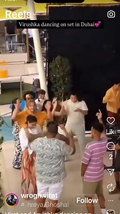 11K views · 19 reactions | Anushka Sharma and Virat Kohli are undeniably one of the most beloved couples in the entertainment world. Whether it’s their chic public appearances, heartwarming social media posts, or romantic getaways, they never fail to serve major couple goals. Lately, a video of the duo has been going viral online. Reportedly filmed in Dubai, the clip features Anushka and Virat dancing together on set, joined by a troupe of dancers. | Radio Tarana | Facebook