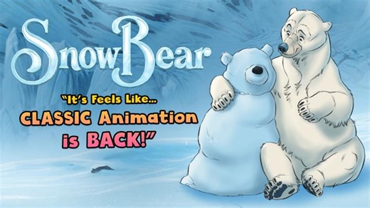 SNOW BEAR - A Hand-Drawn Animated Short Film (4K) by Aaron Blaise | Liam Campbell