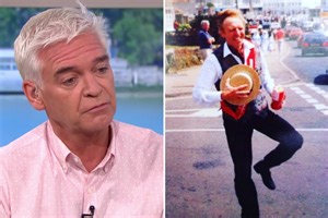 Phillip Schofield emotional as he talks about saving his dad's life with CPR