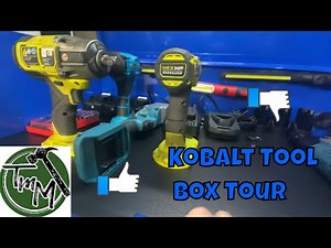 Kobalt Tool Box Tour #Kobalt #toolbox #diy #tools #lowes #tour