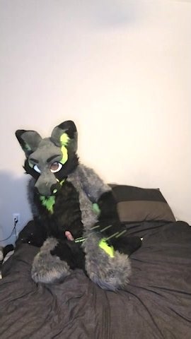 Dirty Fursuit Makes a Mess
