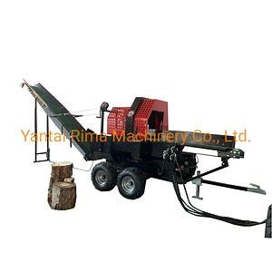 [Hot Item] 22ton Driven Wood Log Splitter Tractor Firewood Processor Pto with Chain