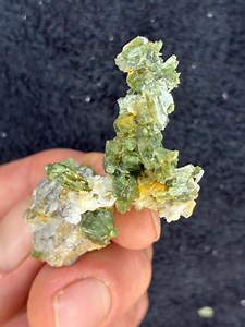 Green Tremolite on Feldspar, Lac-ste-marie, Quebec, Canada, Grnville, Sp#70 - Etsy