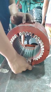 Generator Stator Winding Single Phase #viral #videos #generator #motor #REWIND #foryouシ | Dhon AlmoCosta