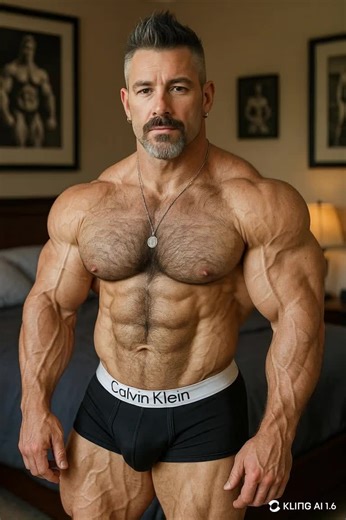 Exploring Bodybuilding Strength with AI Art