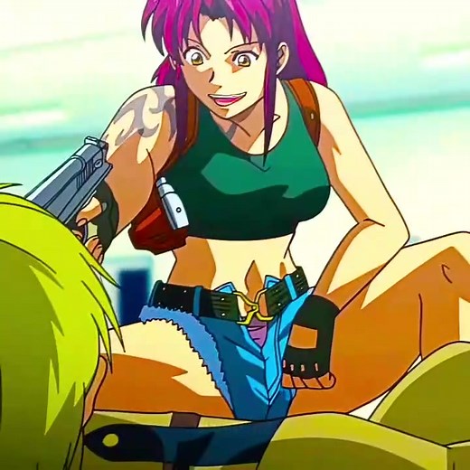 Empowering Women in Black Lagoon - Roberta and Revy Highlighted