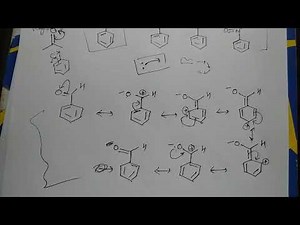 Resonating structure of bezaldehyde