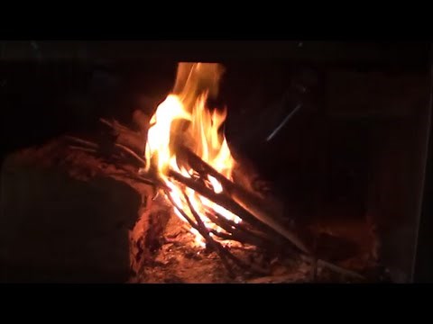 Quick way to clean Fireplace Glass door