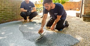 91K views · 383 reactions | From Madison Square Garden to Manor House Garden - Tommy Coyle gets his hands dirty for the launch of Vuba's Marble Bound Surfacing! | Vuba | Facebook