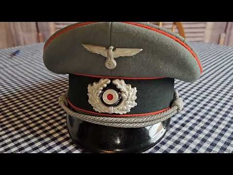 Unboxing #7 WW2 German officers visor cap.