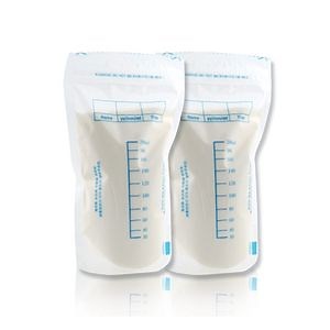 [Hot Item] Double Zipper Breast Milk Storage Bag Breast Milk Pouch