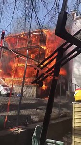 A multi-alarm blaze completely consumed one triple-decker home in Chelsea before spreading to at least one other building. Latest details: https://bit.ly/2FDeKO2 | 7News - WHDH Boston