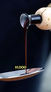 Real Balsamic Vinegar costs up to $1000 per bottle😱 Have you tried the real thing? #food | Foodporn