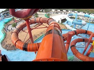 Red Hot Water Slide at Cartoon Network Amazone Waterpark
