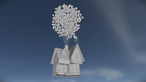 Pixar Up - Carl's House - 3D model by Lin (@G_Lin)