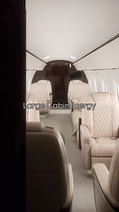 Large Cabin Energy. More range. More room. More reasons to fly large cabin. #SentientJet | Sentient Jet