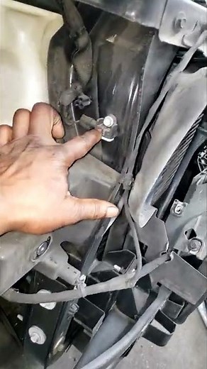 You must remove the bumper for this. Dodge Durango Headlight or airbag crash impact sensor #shorts