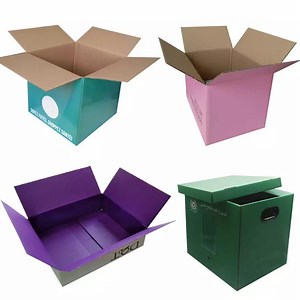 [Hot Item] Custom Cardboard Packing Shipping Box Corrugated Carton Take out Box