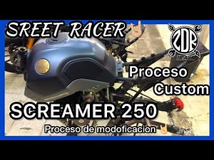 😱 SCREAMER 250 Modificada🤘🏼La ENVIDIOSA parte #2 Toda en pedazos