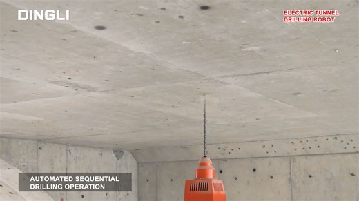 1.2K views · 16 reactions | Curious about electric tunnel drilling robots? Imagine this: Our robot drills holes at heights up to 8.0 meters vertically – then automatically inspects every hole with its vision positioning system. Bevels or curves? Handles them with ease. When drilling finishes, it resets itself automatically. Keep watching to see how it revolutionizes tunnel construction! #DINGLI #AWP #MEWP #Aerialworkplatform #Workingatheight #innovation | DINGLI | Facebook