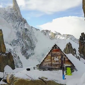 Shelter on 3400 metres - Bivouac des Périades, Mont Blanc, France. Credit: Seb Montaz Studio | Avantgardens