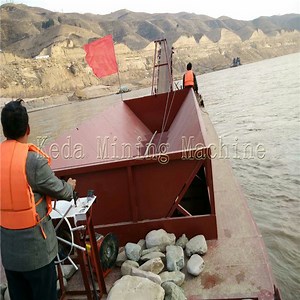 [Hot Item] Hot Sale Self-Unloading River Sand Barge Self Unloading Sand Barge for Transport Sand