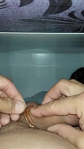 How to keep foreskin retracted tight back