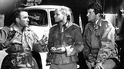 The Young Lions 1958 - Marlon Brando, Montgomery Clift, Dean Martin, Hope Lange
