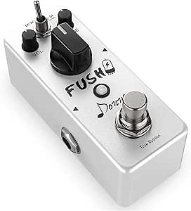 Donner FUSH-DRIVE White Tube Overdrive Distortion Guitar Effect Pedal Analog True Bypass