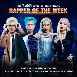 🔥 CÁC CHIẾN BINH TEAM SUBOI ĐÃ LÊN TIẾNG! Mở VieON, bình chọn ngay cho 4 Rapper tài năng: Queen B, Saabirose, V High & Dacia vào 20:00 thứ 7 tới 22:00 thứ 4 hàng tuần để giúp họ đăng quang ngôi vị Rapper Of The Week: 👉 8 ngôi vị Rapper Of The Week - Rapper của tuần nhận được phần thưởng 10 triệu tiền mặt, 1 năm sử dụng VieON miễn phí & được quảng bá rộng rãi trên các kênh truyền thông. 👉 2 ngôi vị Rapper Of The Round - Rapper của Vòng Đối Đầu & Rapper của Vòng Bứt Phá nhận được phần thưởng 30