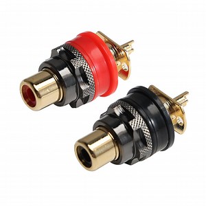 [Hot Item] RCA Female Jack Panel Mount Chassis Socket Amplifier Connector (R-203B)