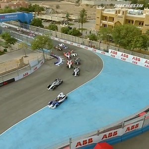 Have you caught a glimpse of the Formula E Championship? Check out this footage from the Diriyah E Prix in Saudi Arabia. | Michelin