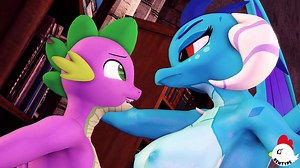 Princess Amber and Spike [Hentype]