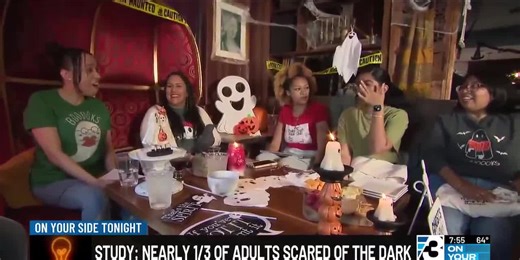 Study: Nearly a third of adults scared of the dark