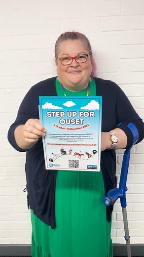 🏃🏽‍♀️🤸🏾‍♀️👨🏽‍🦼STEP UP FOR OUSET🧗🏽‍♂️🏊🏿🚵🏻‍♂️ The Step Up Challenge is in full swing and people are moving their bodies however they can to raise awareness and funds for the OU Students Educational Trust, a grant-giving trust committed to providing students with access to funds to complete their studies. Until the 15 December we'd love for you to get involved, spread the word and join the OU Fit Club and Students Association to reach our target of 2121km. We're already 51% there, so w